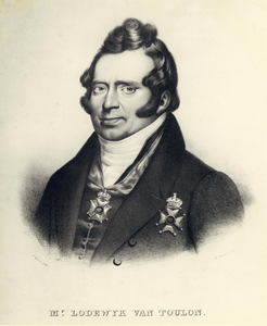 842392 Portret van mr. Lodewijk van Toulon (1767-1840), gouverneur van de provincie Utrecht tussen 18 oktober 1831 en 9 ...